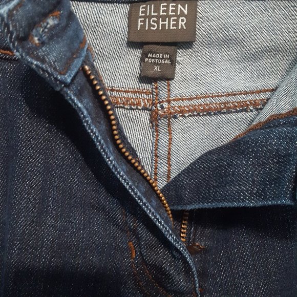 Eileen Fisher High Rise Jeans Size XL - Picture 4 of 5